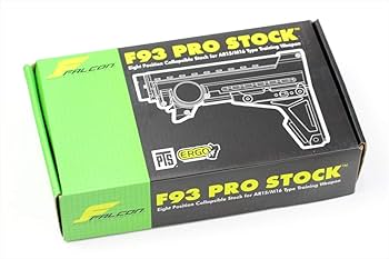 Amazon.co.jp: ERGO F93 Pro Stock w/pad 電動ガン ストック FDE : ホビー