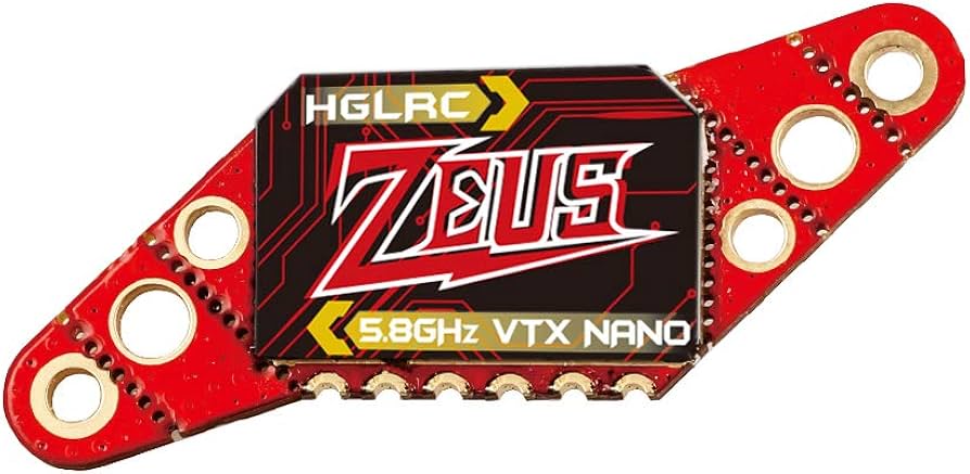 Amazon.com: HGLRC Zeus350mW VTX 5V M2 M3 16x16 20x20 25.5x25.5 5.8