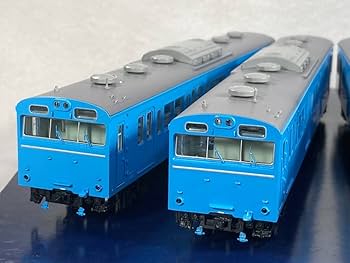 Amazon | 天賞堂・103系電車4両基本セットスカイブルー・高運転台・ATC