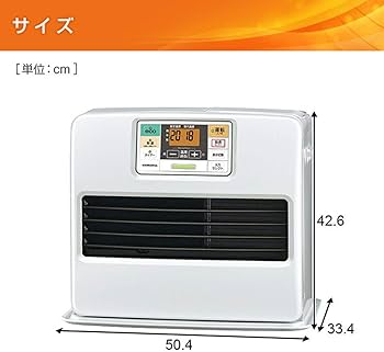 Amazon | コロナ：石油ファンヒーター(パールホワイト)STシリーズ/FH