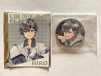 Amazon.co.jp: カラフルピーチ からぴち ヒロくん だるま 缶バッジ
