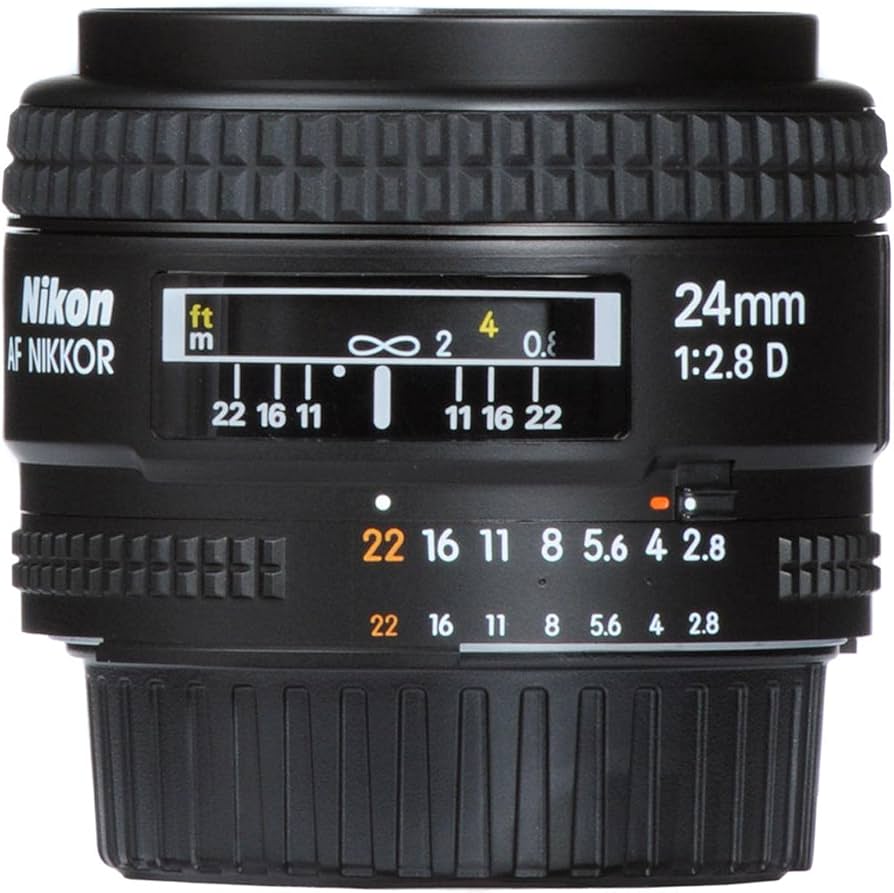 Amazon.com : Nikon AF FX NIKKOR 24mm f/2.8D Fixed Zoom Lens with