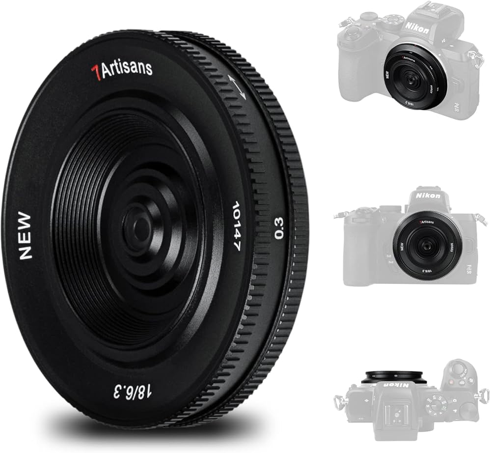 Amazon | 7artisans 18mm F6.3 II パンケーキレンズ 広角レンズ Z