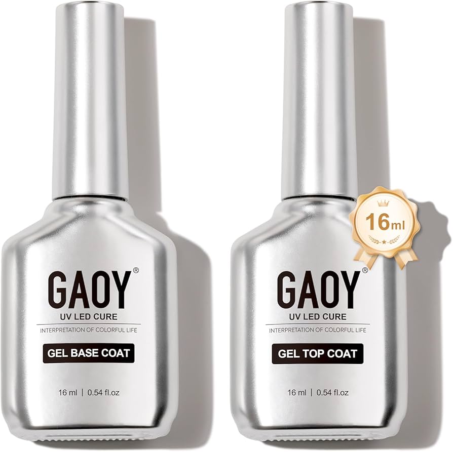 Amazon | GAOY ジェルネイル トップコート ベースコート 大容量 16ml 2
