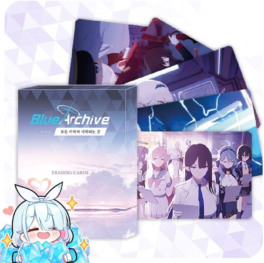 Amazon.co.jp: 〖〗韓国限定 ブルアカ 最終章編 トレーディングカード