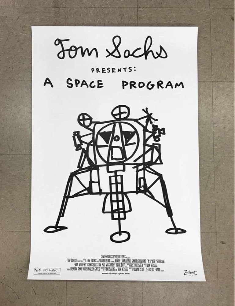 Amazon.co.jp: トムサックス Tom Sachs ポスター スペースプログラム