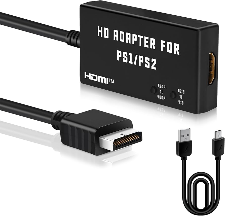 Amazon | Mcbazel PS1/PS2専用 HDTVからHDMI変換コンバーター