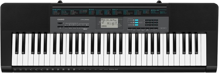 Amazon.co.jp: CASIO(カシオ) 61鍵盤 電子キーボード CTK-2550