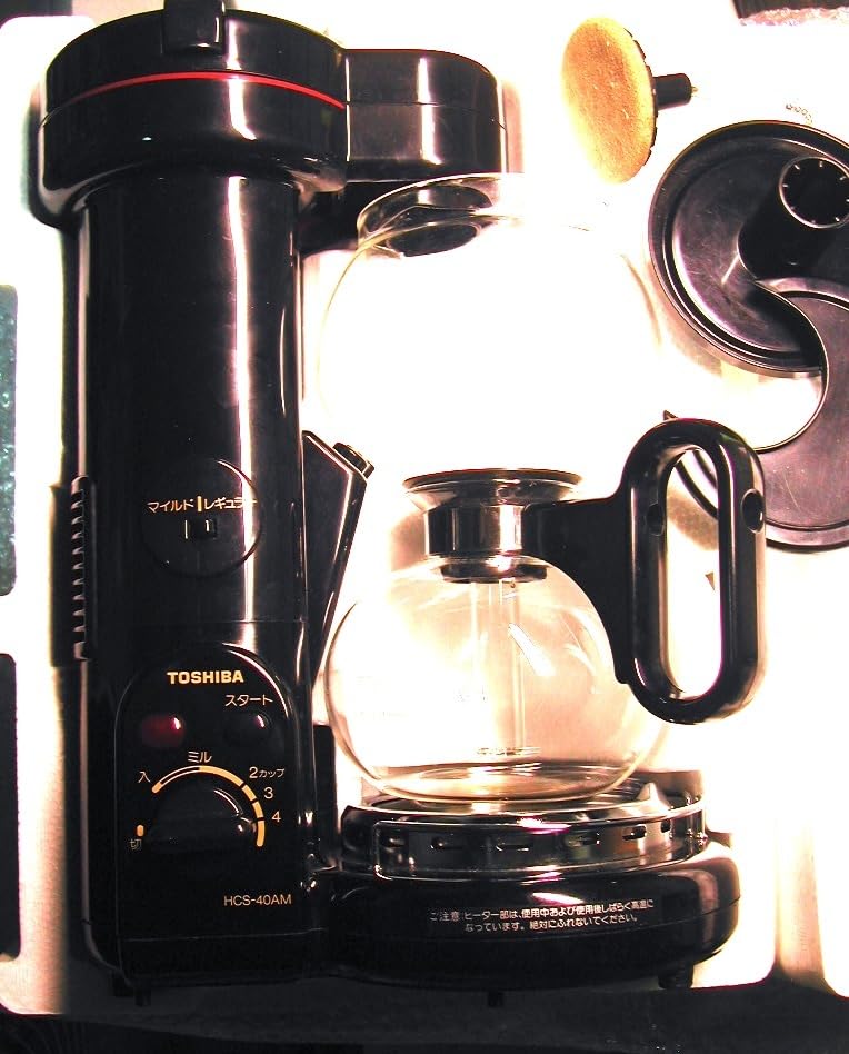 Amazon | 東芝ミル&サイフォンコーヒーメーカーHCS-40AM同等機種HCS