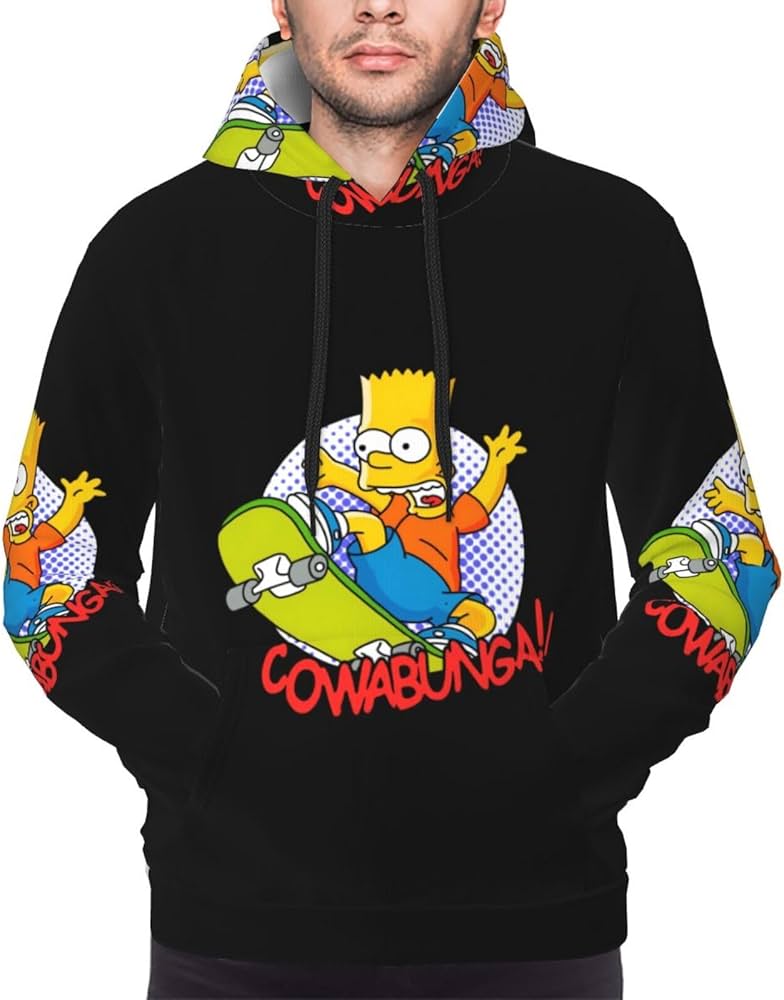 Amazon.co.jp: ザ・シンプソンズ パーカー メンズ スウェット 長袖