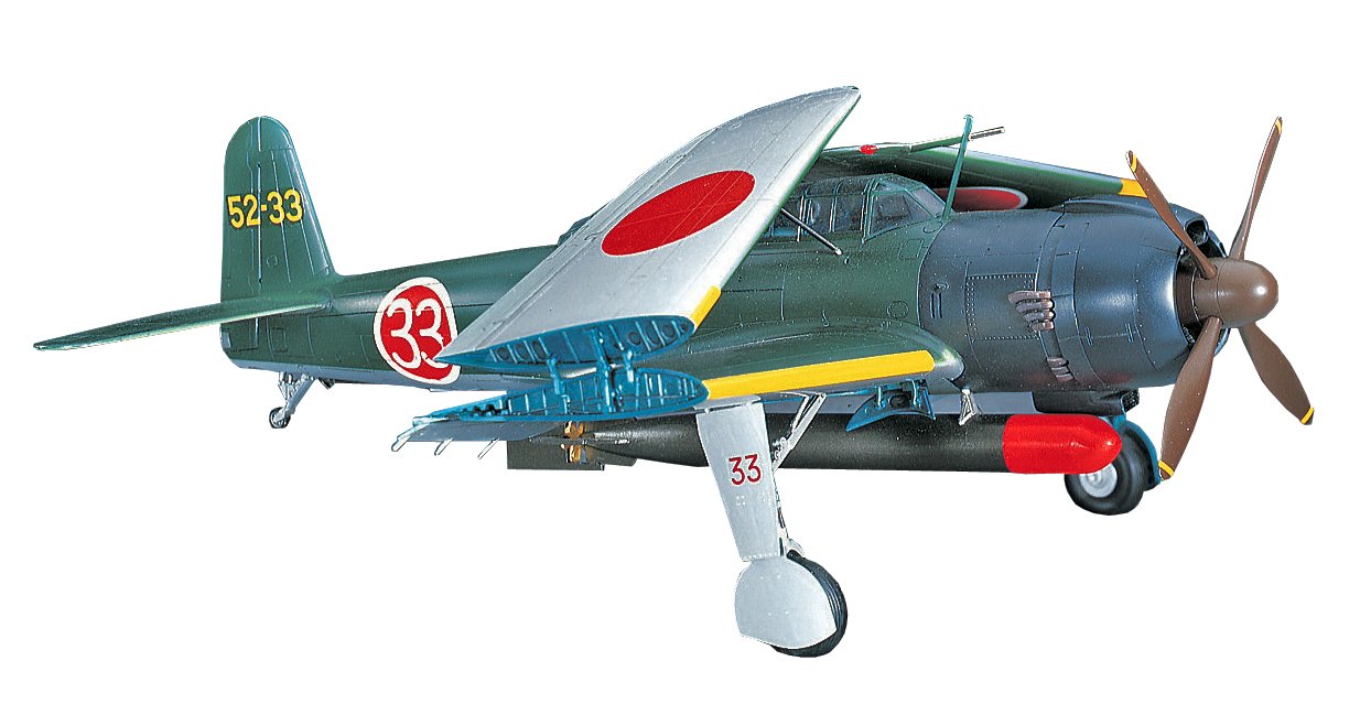 Amazon | ハセガワ 1/48 日本海軍 中島 B6N2 艦上攻撃機 天山 12型