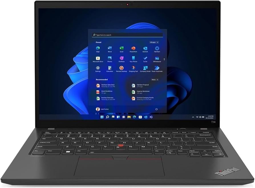 Amazon.com: Lenovo ThinkPad T14 Gen 3 School & Business Laptop