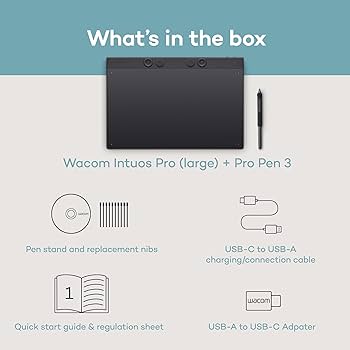 Amazon | PTK870K0C Wacom Intuos Pro large プロフェッショナルペン