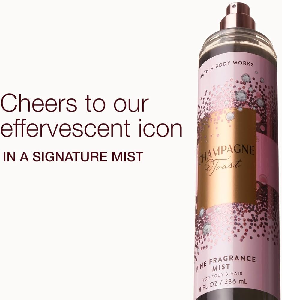 Amazon.com : Bath & Body Works Champagne Toast Fine Fragrance Mist