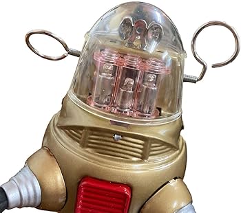Amazon.co.jp: HAHA TOY ピストンアクションロボット 昭和レトロ