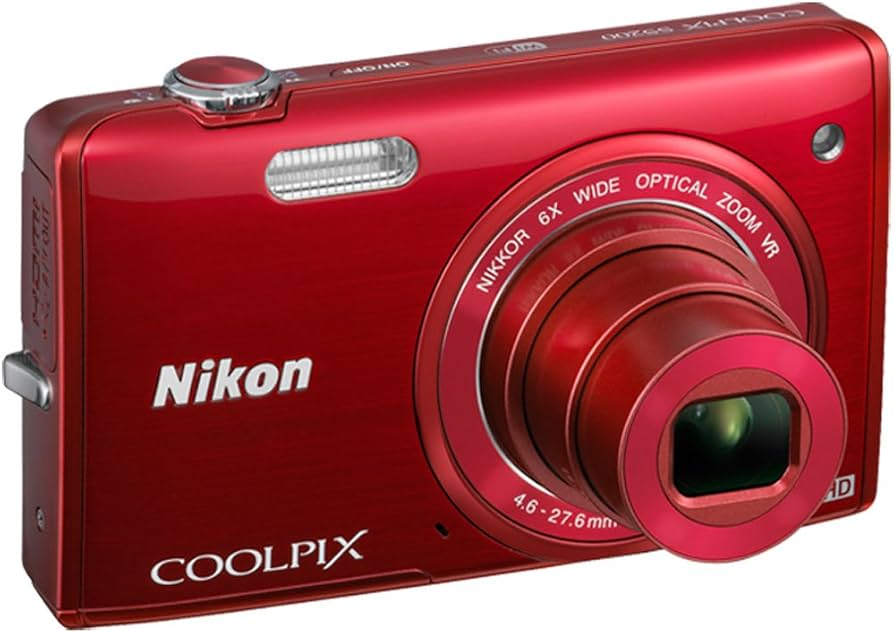 Amazon.com : Nikon COOLPIX S5200 Wi-Fi CMOS Digital Camera with 6x