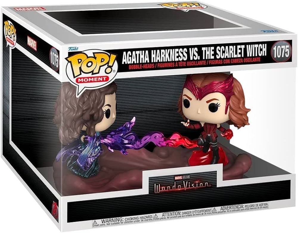 Funko POP! Wanda Vision: Agatha Harkness VS The Scarlet Witch