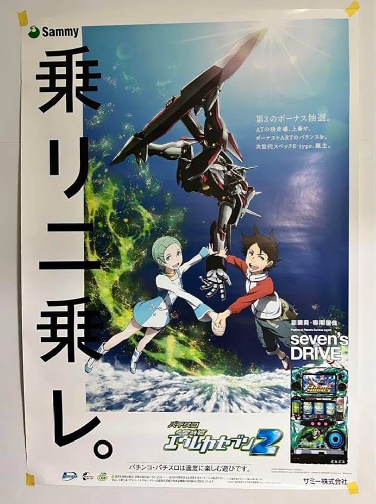 Amazon.co.jp: パチスロ エウレカセブン2 ポスター 1枚 : ホビー