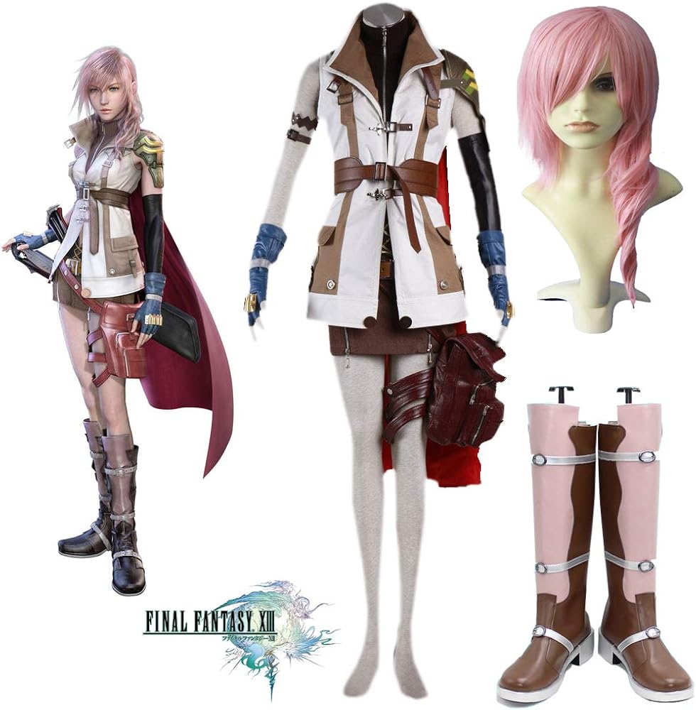 Amazon.co.jp: コスプレ衣装 FF13 ファイナルファンタジーXIII