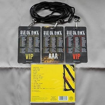 Amazon.co.jp: ONE OK ROCK ワンオクロック サイン入りCD AAA VIPパス