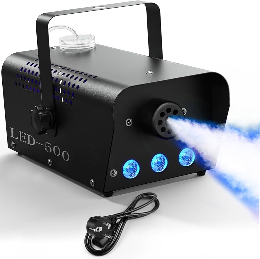 Amazon.co.jp: HOLDLAMP スモークマシン 500W フォグマシン RGB（赤绿