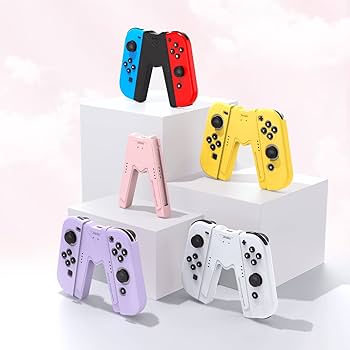 Amazon.com: JINGDU Switch Joy-Con Charging Grip Compatible with