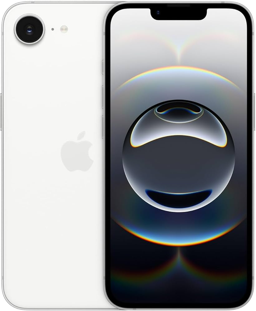 Amazon.com: Apple iPhone 16e, 256GB, eSIM, White - Unlocked