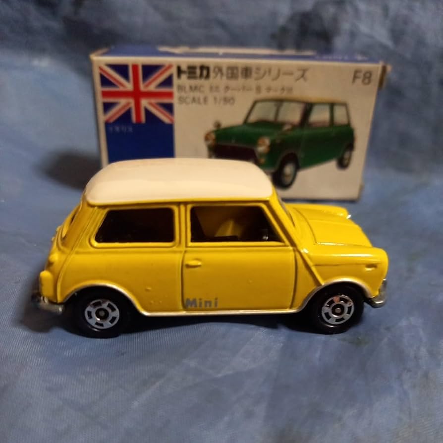 トミカ ミニクーパー アイアイアド 黄色 黒シート トミカ ミニクーパー
