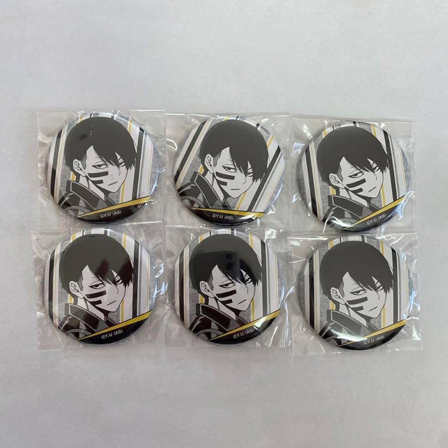 Amazon | 桃源暗鬼 無陀野無人 むだのないと 缶バッジ | バッジ | おもちゃ