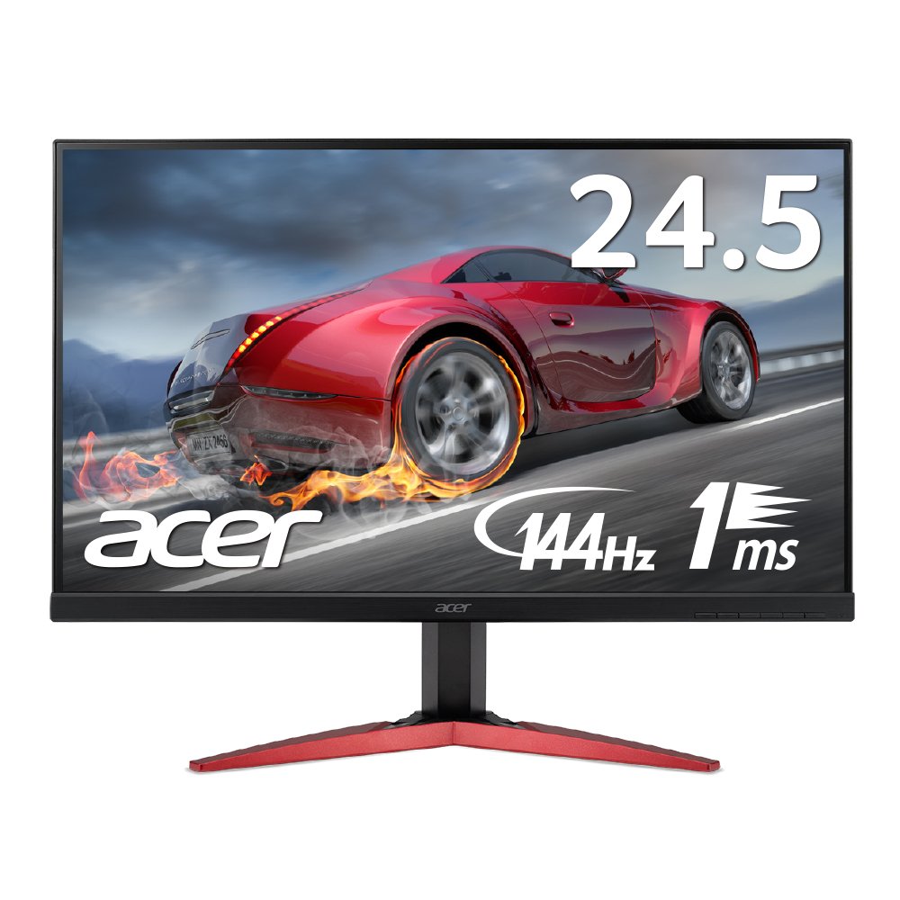 Amazon.co.jp: Acer ゲーミング モニター KG251QFbmidpx (24.5インチ