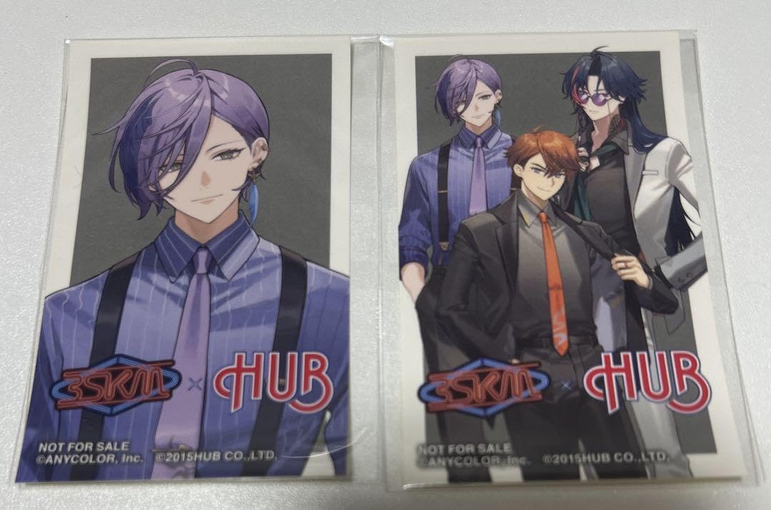 Amazon.co.jp: 3SKM HUB コラボ 特典ステッカー 北見遊征 榊ネス 魁星