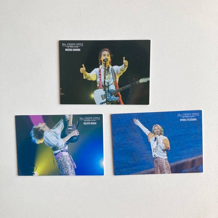 Amazon.co.jp: Mrs. GREEN APPLE TheWhiteLounge フォトカード : おもちゃ