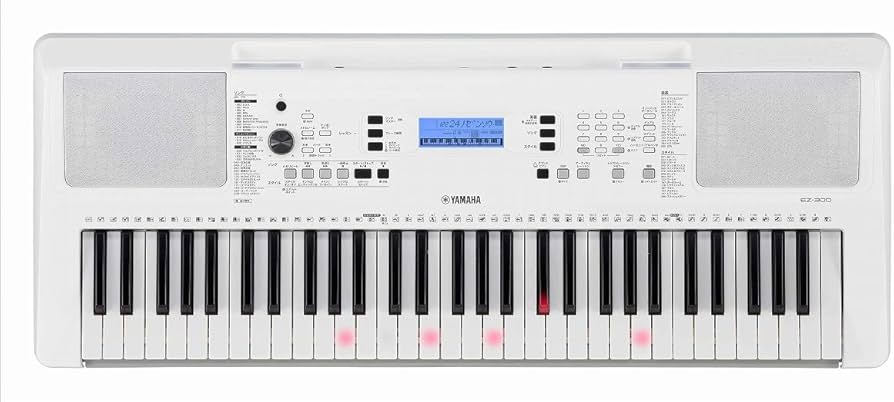 Amazon | YAMAHA ヤマハ/EZ-300 ポータブルキーボード 光る鍵盤 | 鍵盤
