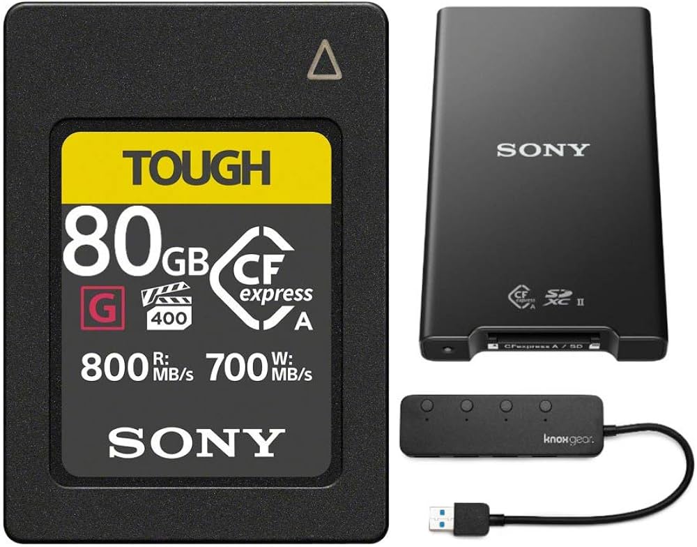 Amazon | Sony CFexpress Type A 80GB メモリーカードバンドル