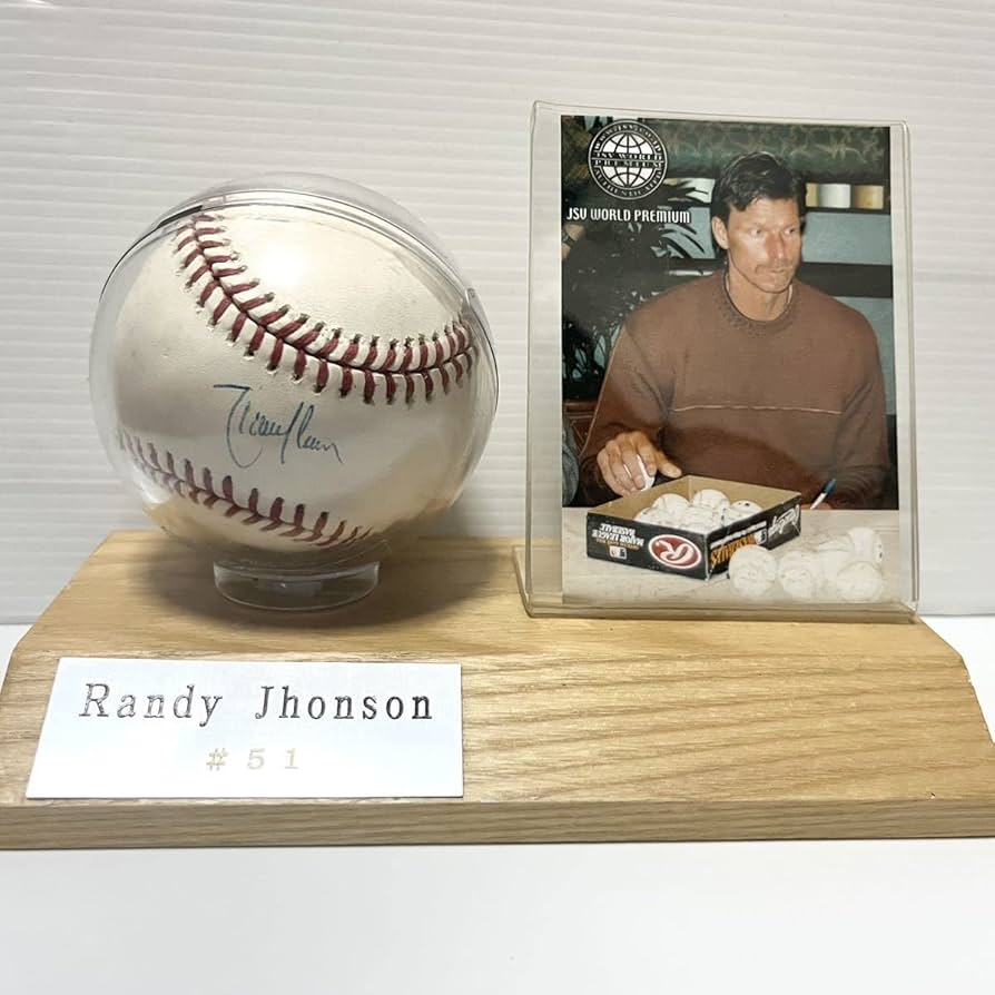 Amazon.co.jp: お宝ランディ・ジョンソン サインボール ホログラム