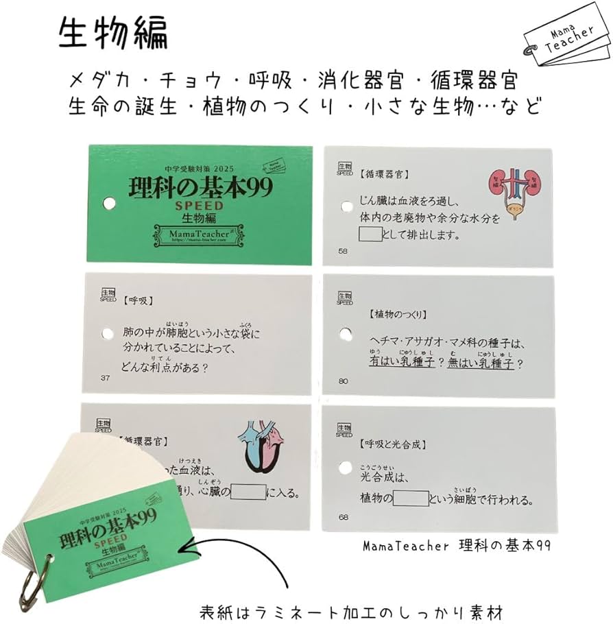 Amazon.co.jp: 理科の基本99 物理化学・生物2点set(2026年版