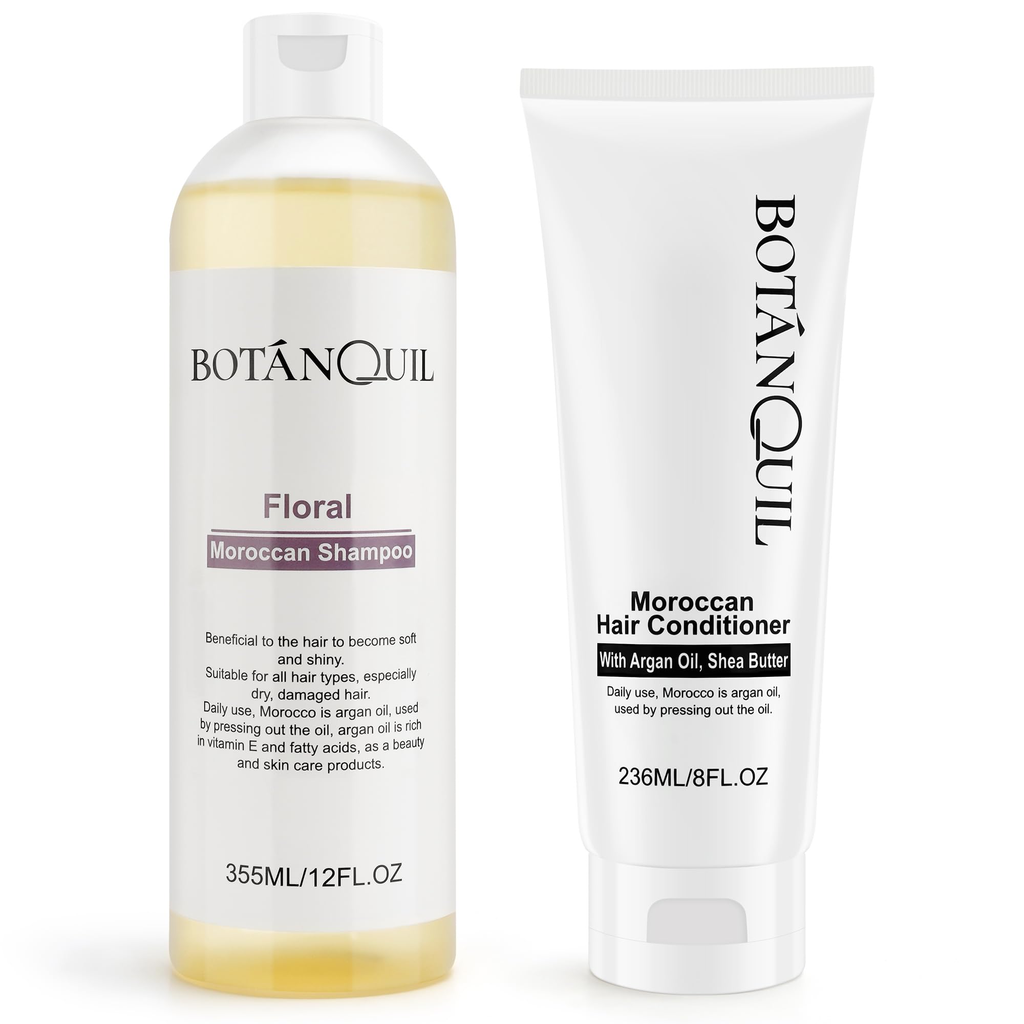 Amazon.com : BOTANQUIL Moroccan Shampoo and Conditioner Set with
