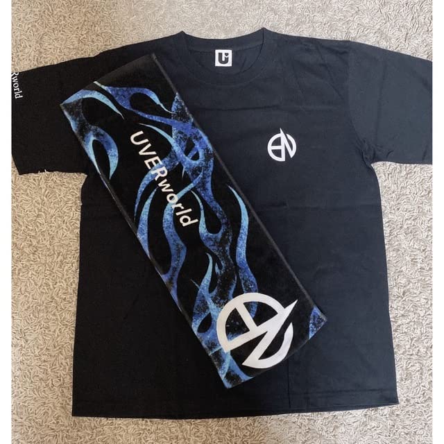Amazon.co.jp: UVERworld ライブグッズ Tシャツ&タオルセット ワン