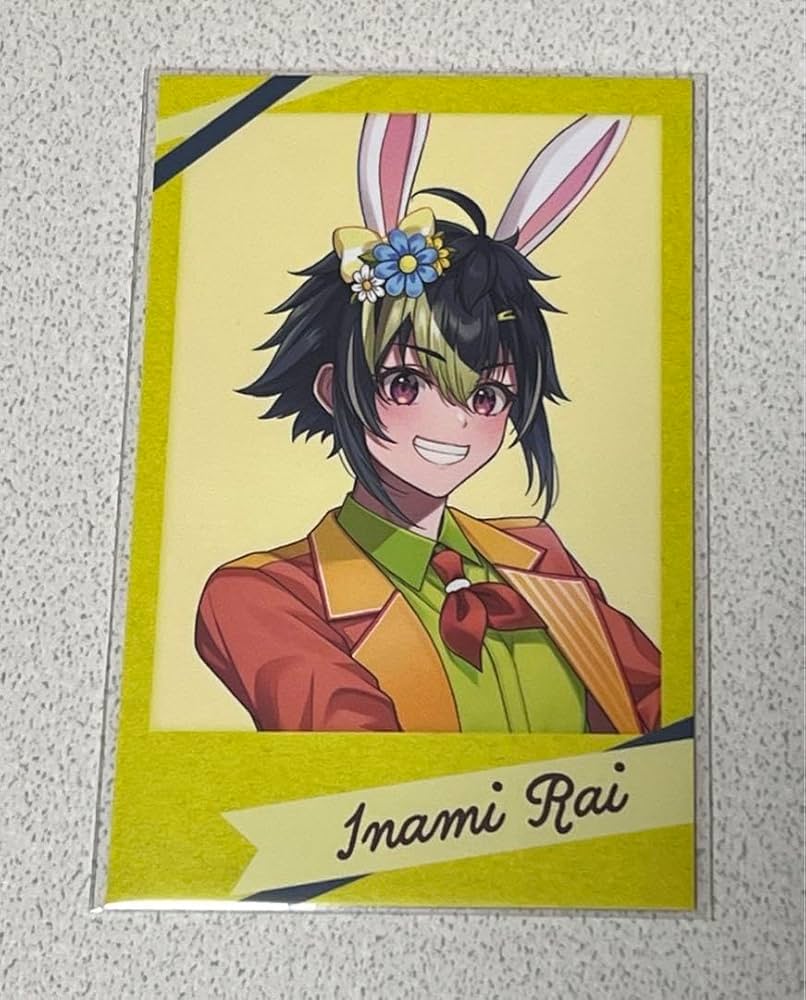 Amazon.co.jp: 伊波ライ にじさんイースター2024 チェキ風カード