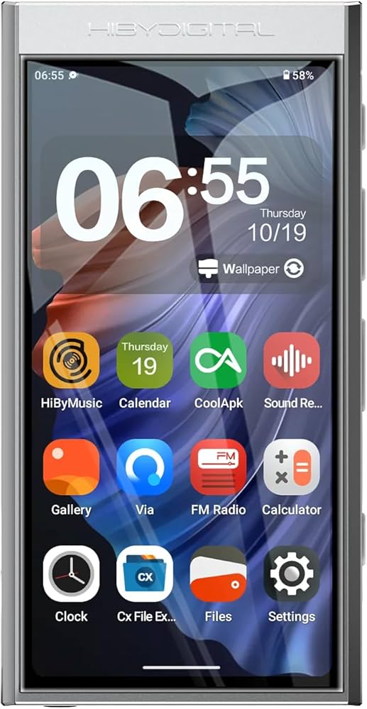 Amazon.co.jp: HiBy ユーティリティDAP M300 (シルバー) : 家電＆カメラ