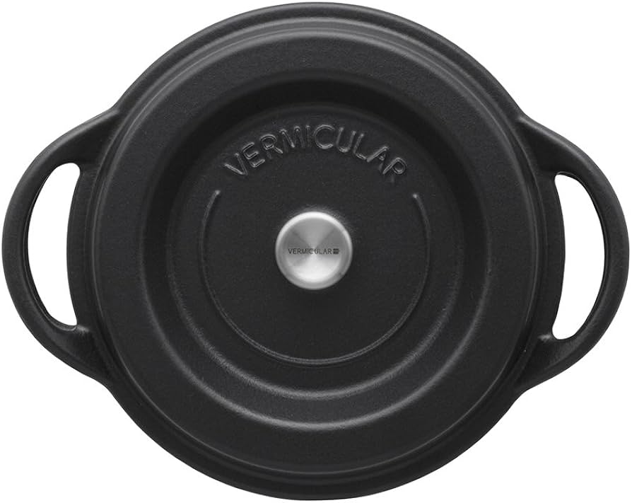 Amazon｜バーミキュラ 鋳物ホーロー鍋 18cm マットブラック 無水調理