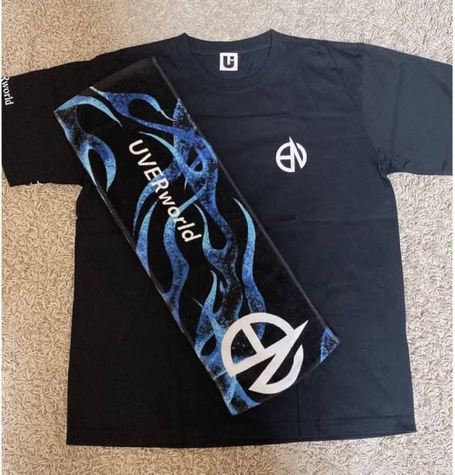 Amazon.co.jp: UVERworld ライブグッズ Tシャツ&タオルセット ワン
