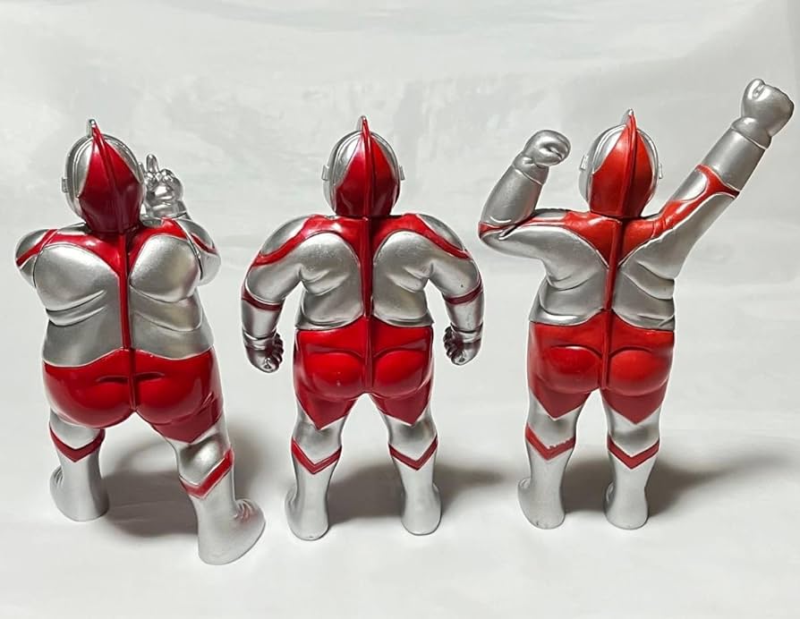 Amazon.co.jp: デブトラマン ファットラマン フィギュア3体 ぽっちゃり