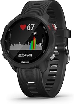 Amazon | GARMIN(ガーミン) ForeAthlete 245 Music Black Red 010