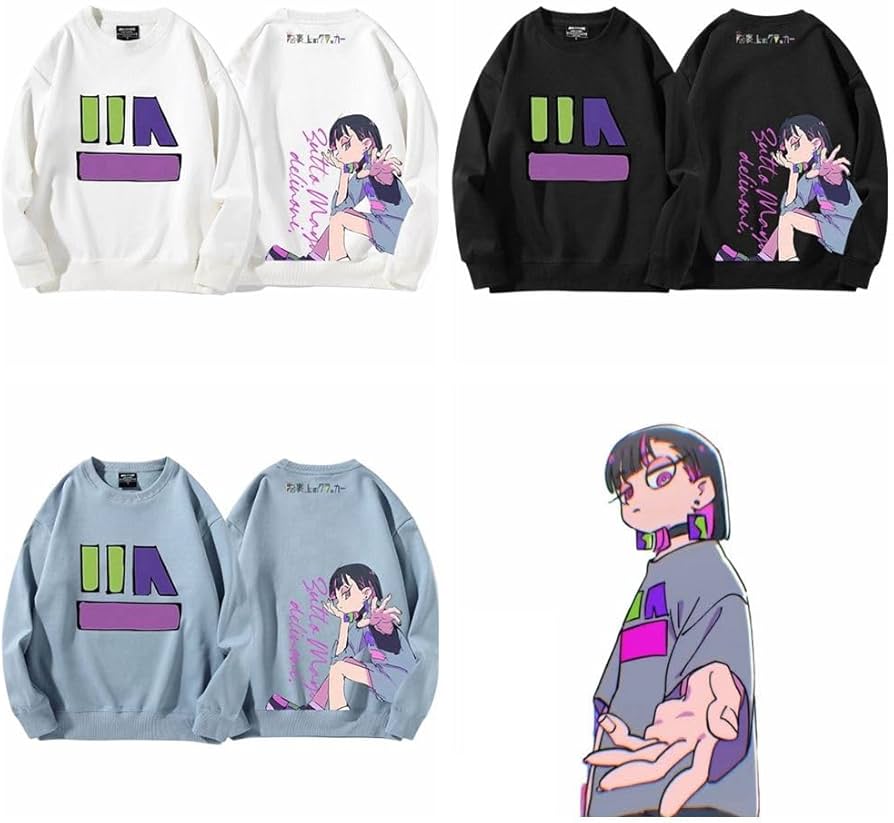 Amazon.co.jp: YLCH ずっと真夜中でいいのに ずとまよ ACAね パーカー