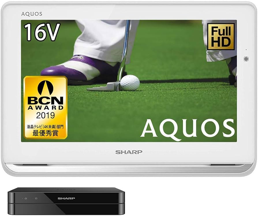 Amazon.co.jp: Sharp Aquos 2T-C16AP-W 16V LCD TV, Full High