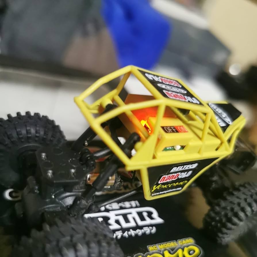 Amazon | ヨコモ ナノクロ YOKOMO NANOQLO RTR 作動 み タイヤもヒビ