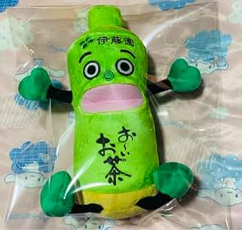 Amazon.co.jp: おーいお茶くん ぬいぐるみ キャンペーン当選品 全長約