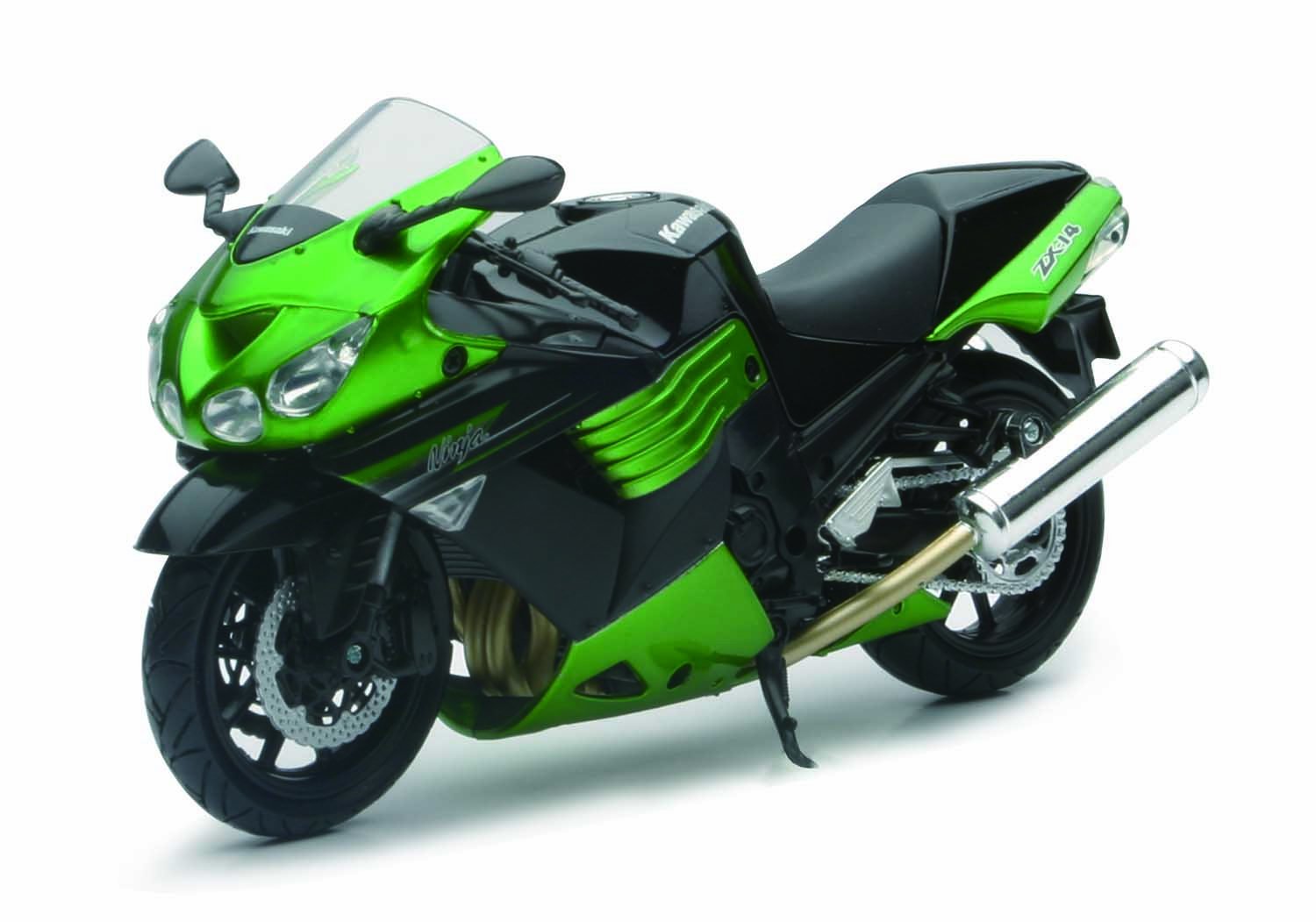 Amazon.com: New Ray 2011 Kawasaki ZX-14 Ninja Green Motorcycle