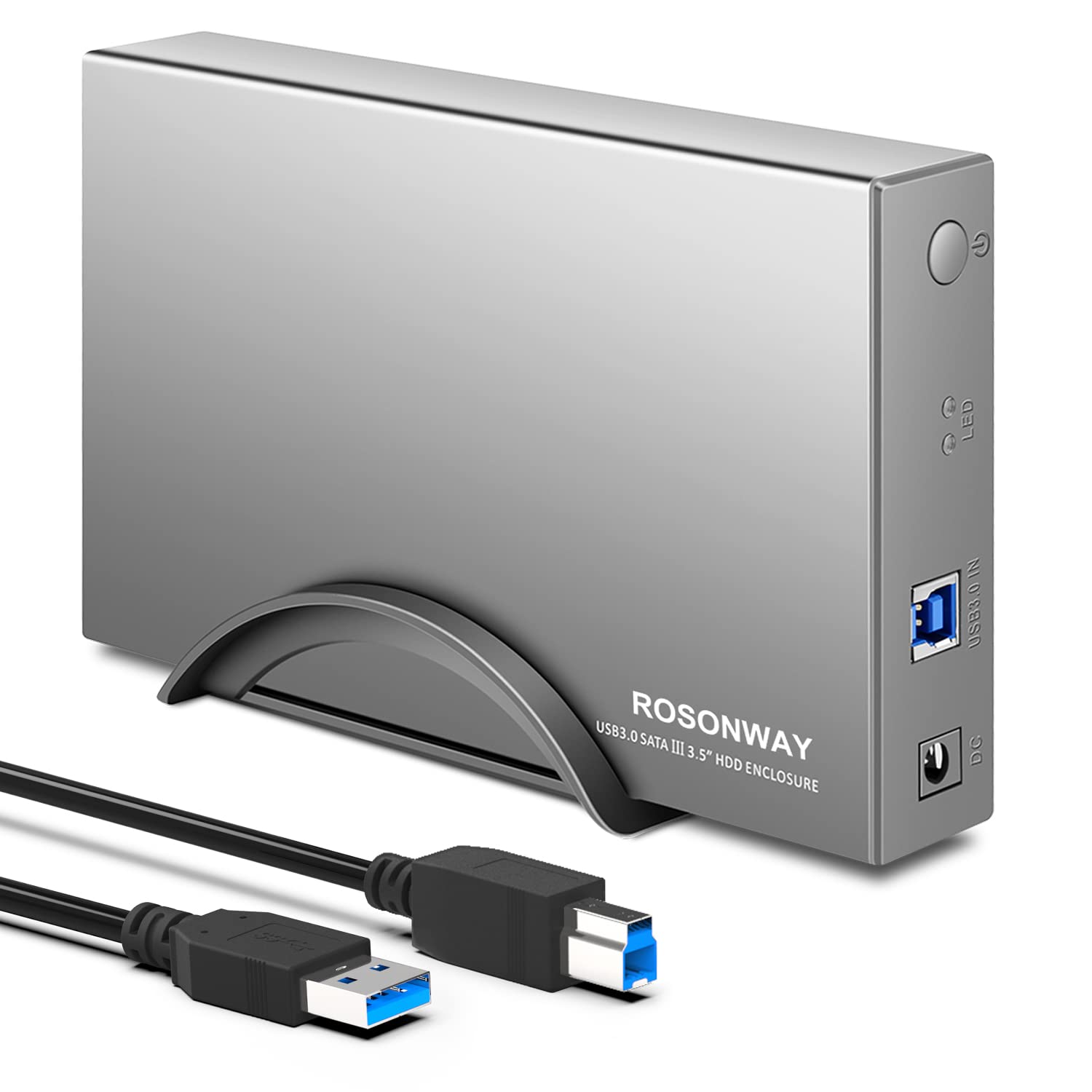 Amazon.co.jp: ROSONWAY HDD ケース 3.5インチUSB3.0 外付け